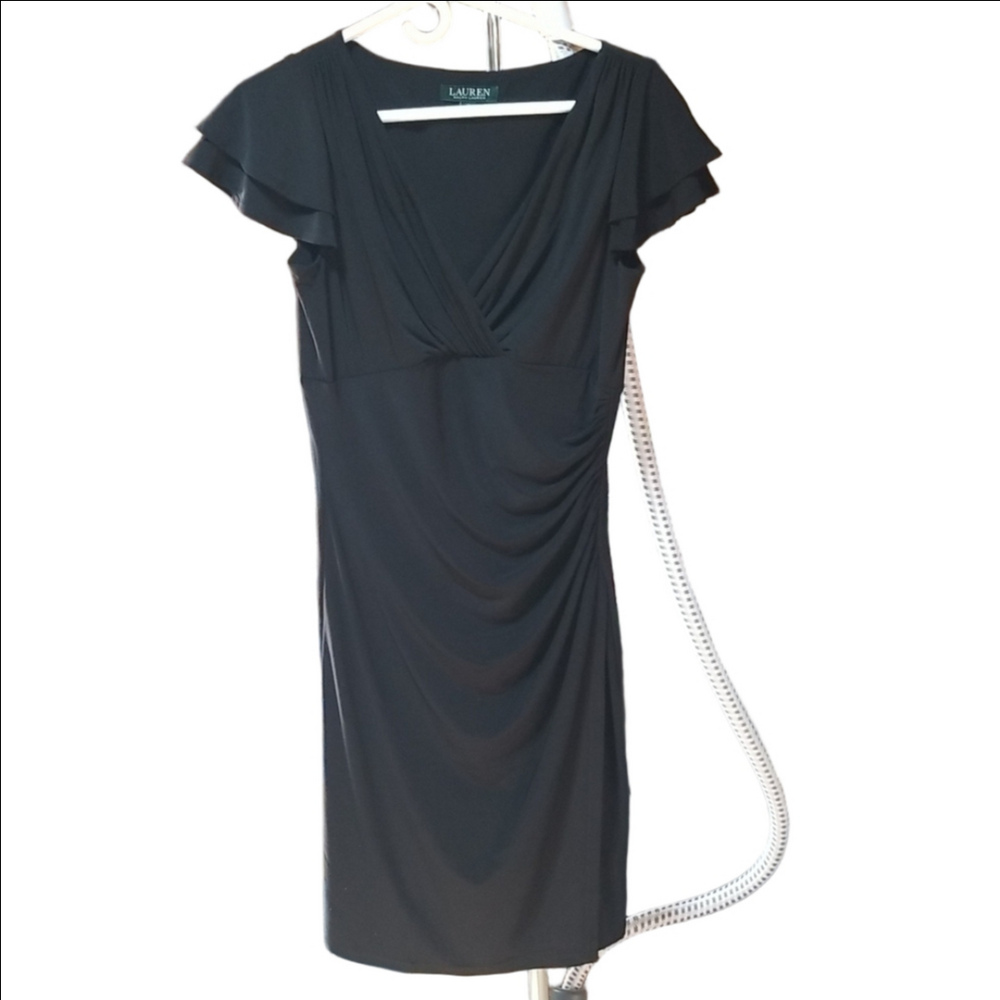 Ralph Lauren little black dress. Size 10.